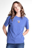 Boyfriend Fit Tee With Embroidery