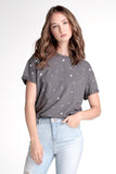 Semi Fit Tee With All-Over Print
