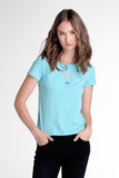 Relaxed Fit Tee With Embroidery
