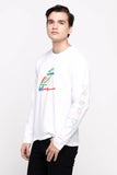 Penshoppe Old School - Relaxed Fit Tee With Graphic Print