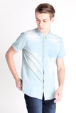 Chambray Shirt With Pocket Detail