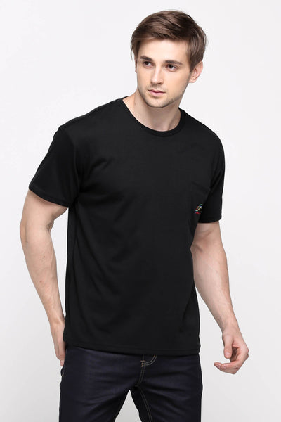 Penshoppe Old School - Relaxed Fit Tee With Pocket Detail