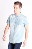 Chambray Shirt With Pocket Detail