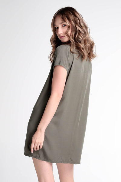 Button-Down Shirt Dress