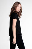 Relaxed Fit Tee With Embroidery