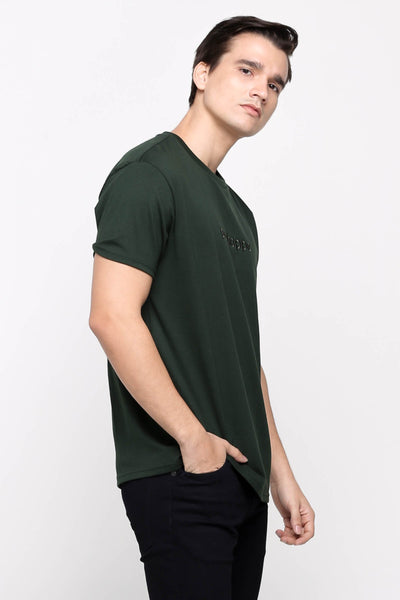Penshoppe Old School - Relaxed Fit Tee With Embroidery
